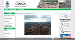 Desktop Screenshot of comune.cerva.cz.it